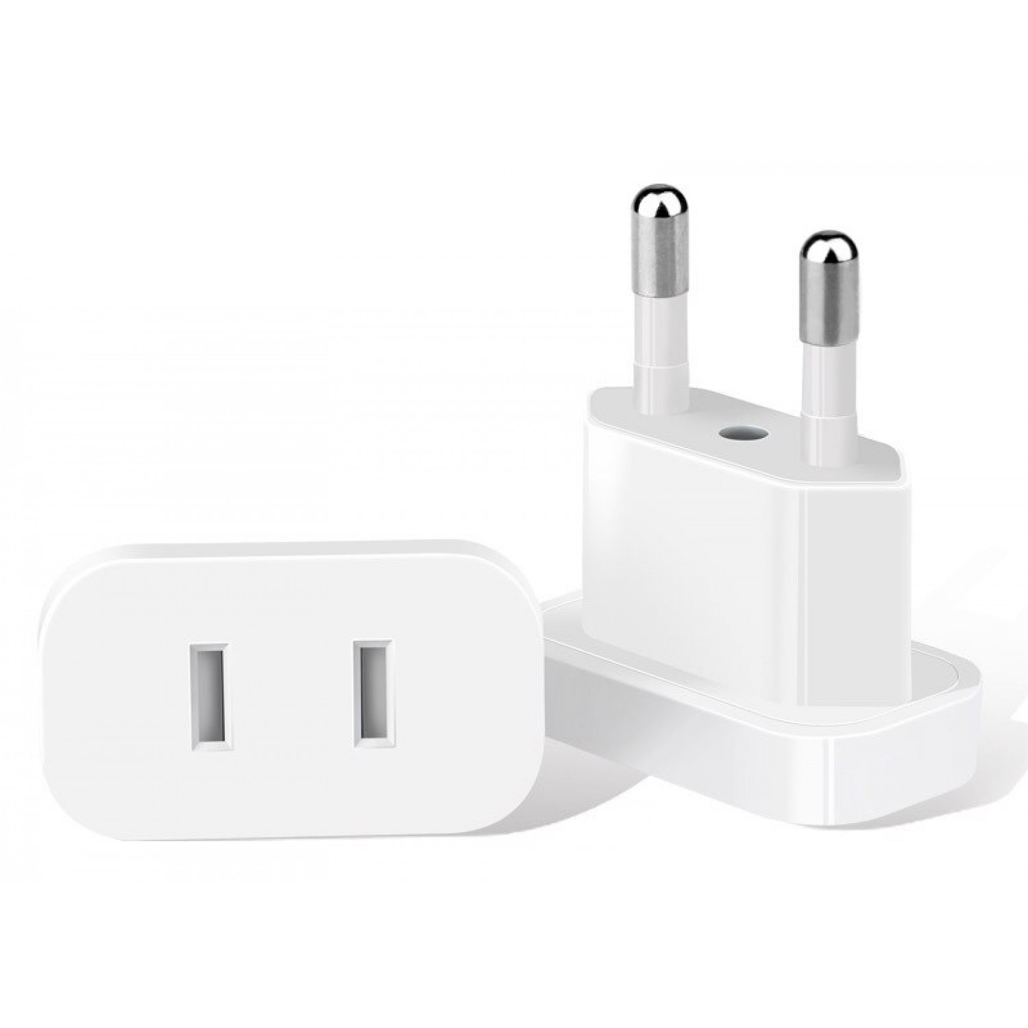 POWERTECH αντάπτορας πρίζας US σε EU PT-927, με ασφάλεια, 4.8mm, λευκός POWERTECH αντάπτορας πρίζας US σε EU PT-927, με ασφάλεια, 4.8mm, λευκός