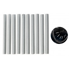 Ανακλαστικό για ακτίνες ποδηλάτου BIKE-0033, λευκό, 12τμχ