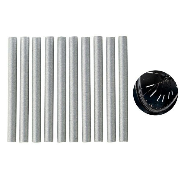 Ανακλαστικό για ακτίνες ποδηλάτου BIKE-0033, λευκό, 12τμχ Ανακλαστικό για ακτίνες ποδηλάτου BIKE-0033, λευκό, 12τμχ