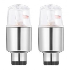 Καπάκι βαλβίδας ποδηλάτου AG190C, LED, 2τμχ, RGB
