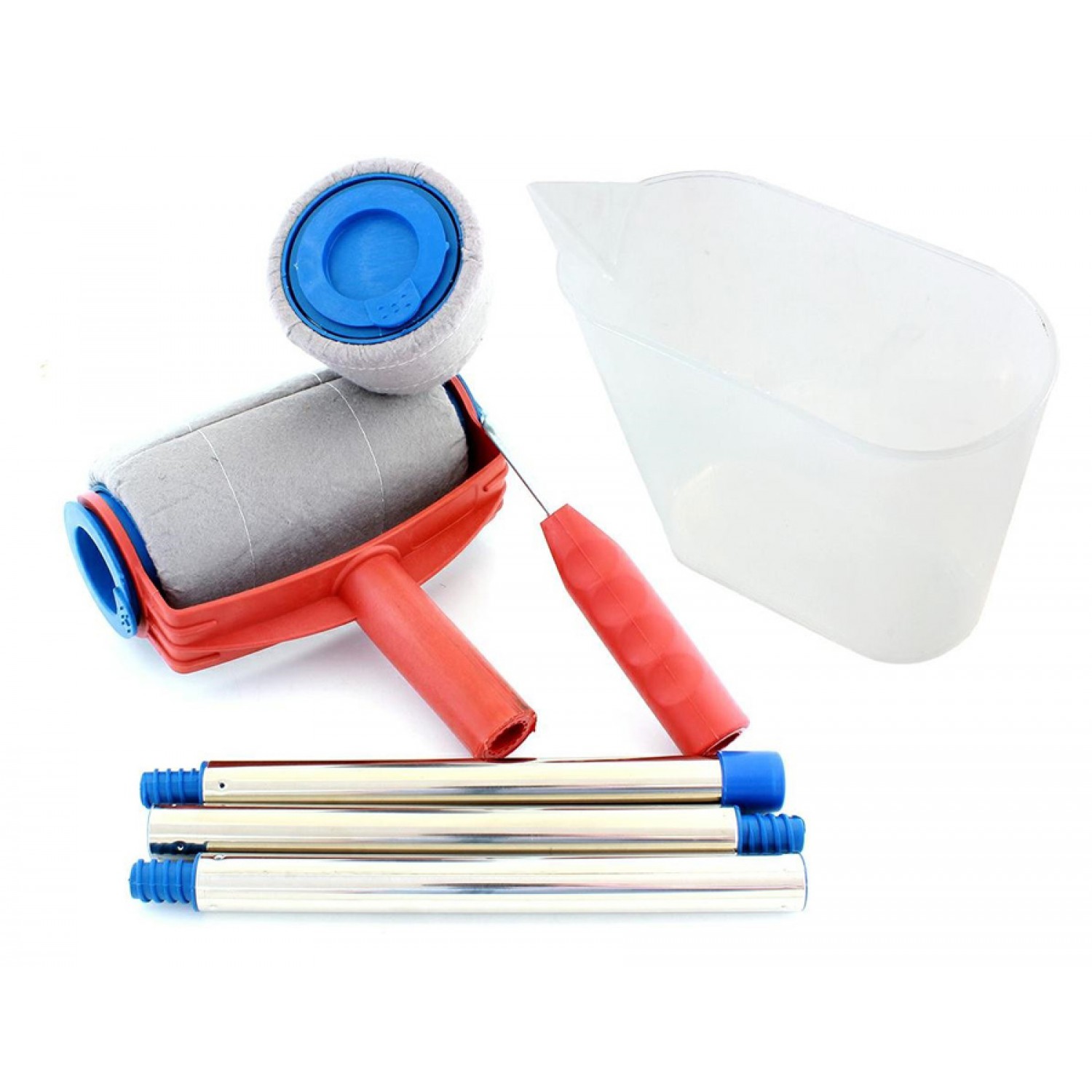 Σετ ρολό βαφής AG12B, με διαιρούμενο κοντάρι, 2x ρολά, 1x σκαφάκι Σετ ρολό βαφής AG12B, με διαιρούμενο κοντάρι, 2x ρολά, 1x σκαφάκι