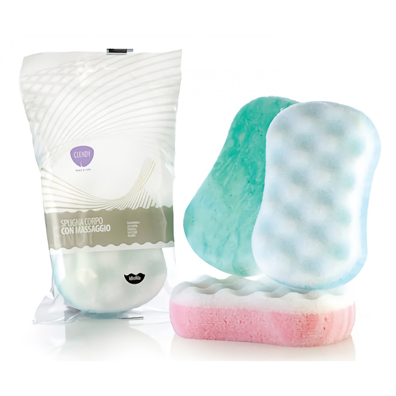 CLENDY σφουγγάρι μπάνιου, 9x14x4.5cm, διάφορα χρώματα CLENDY σφουγγάρι μπάνιου, 9x14x4.5cm, διάφορα χρώματα