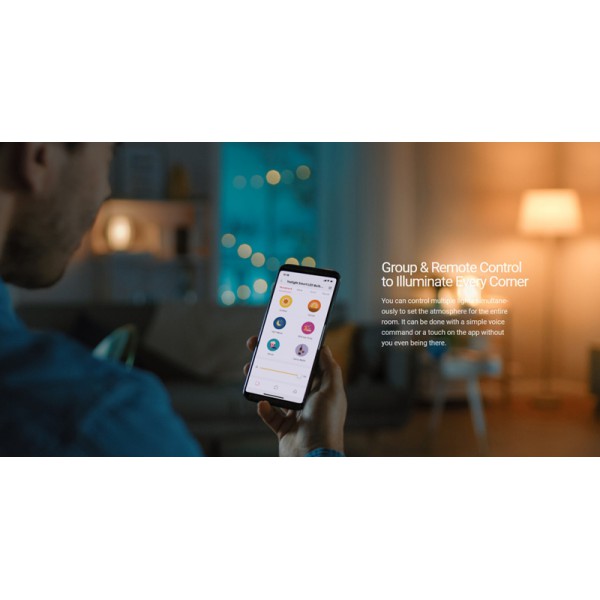 YEELIGHT Smart λάμπα LED W3 YLDP007, Wi-Fi, 8W, E27, 2700K, warm white