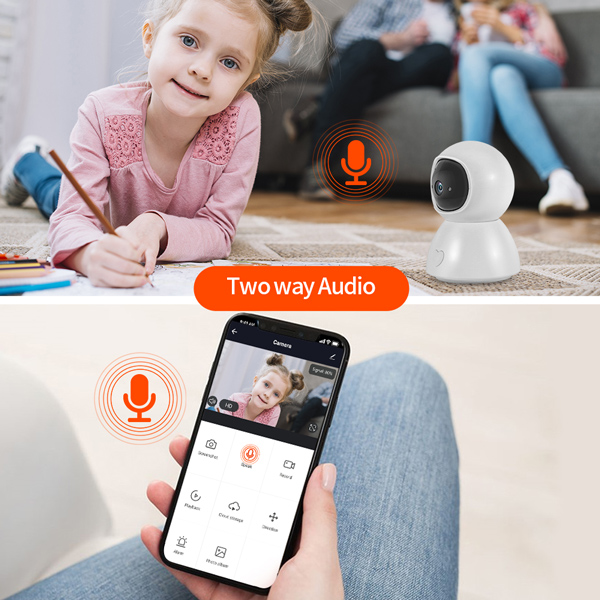 SECTEC smart κάμερα ST-288-2MTY, 2MP, dual band WiFi, TF/Cloud SECTEC smart κάμερα ST-288-2MTY, 2MP, dual band WiFi, TF/Cloud