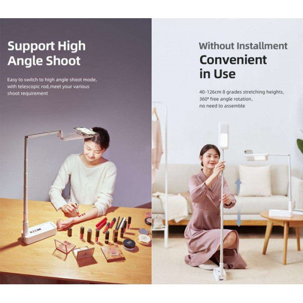 USAMS φωτιστική βάση για κινητά US-ZB209, λευκή USAMS φωτιστική βάση για κινητά US-ZB209, λευκή