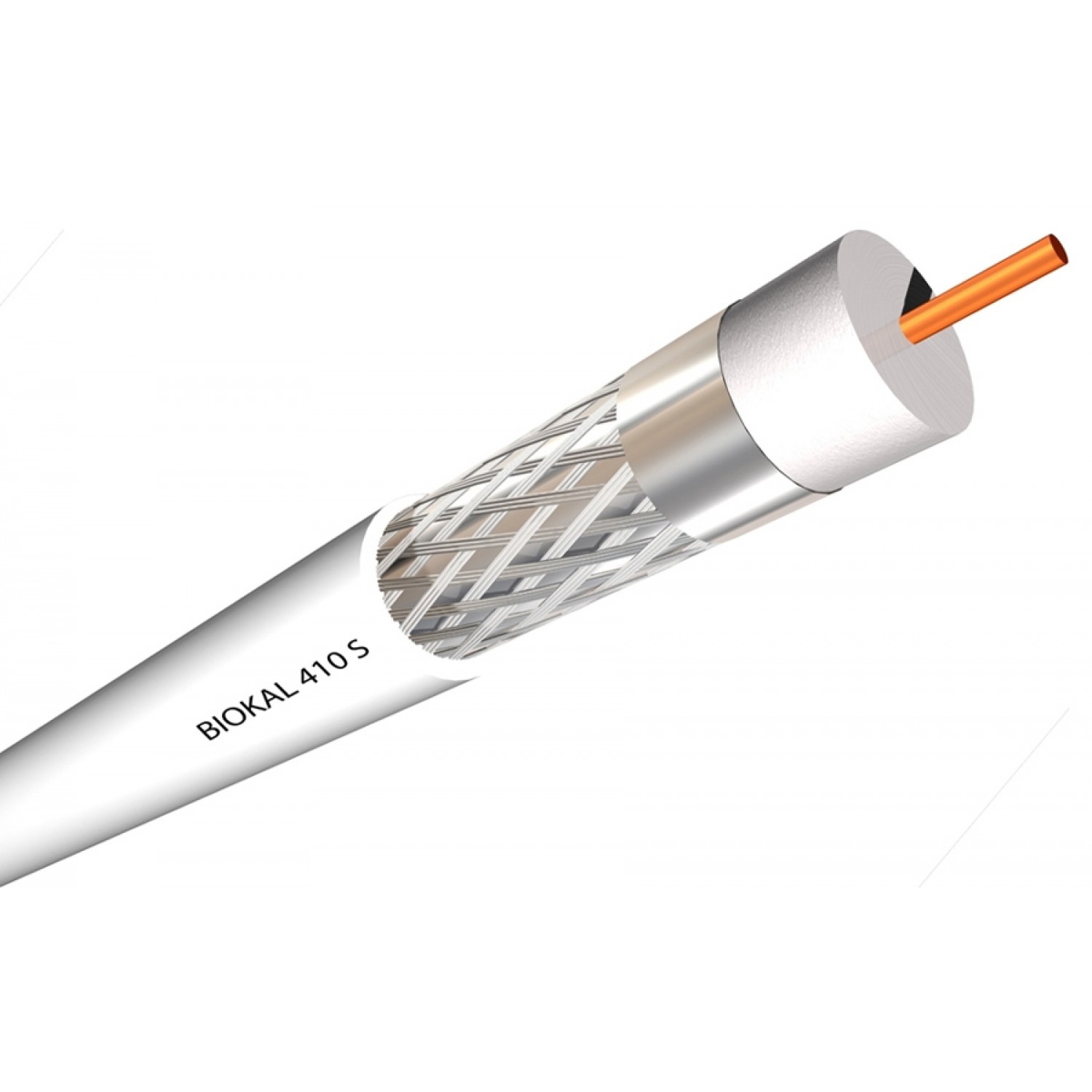 ACCORDIA ομοαξονικό καλώδιο τηλεόρασης 75OHM, 1mm, 100m, λευκό ACCORDIA ομοαξονικό καλώδιο τηλεόρασης 75OHM, 1mm, 100m, λευκό