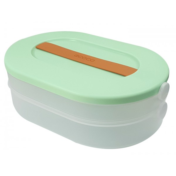 ECOCO Δοχείο 2 επιπέδων E2017, πράσινο