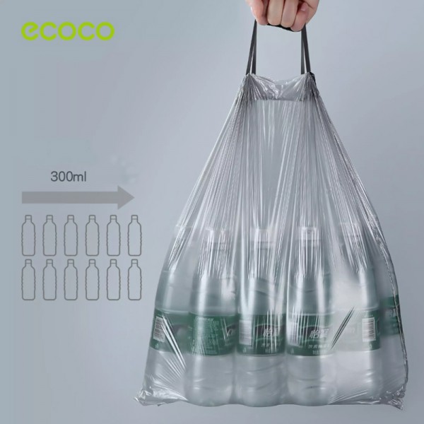ECOCO Σακούλες απορριμμάτων E1918, 50x45cm, γκρι, 5x15τμχ ECOCO Σακούλες απορριμμάτων E1918, 50x45cm, γκρι, 5x15τμχ