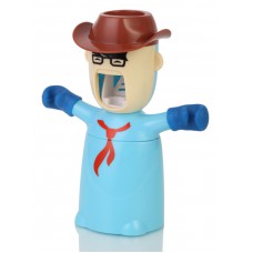 ECOCO Διανεμητής οδοντόκρεμας με βάση οδοντόβουρτσας E1101, μπλε