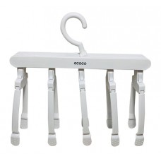 ECOCO κρεμάστρα ντουλάπας 5 θέσεων E1904, 31x41x21cm, λευκή