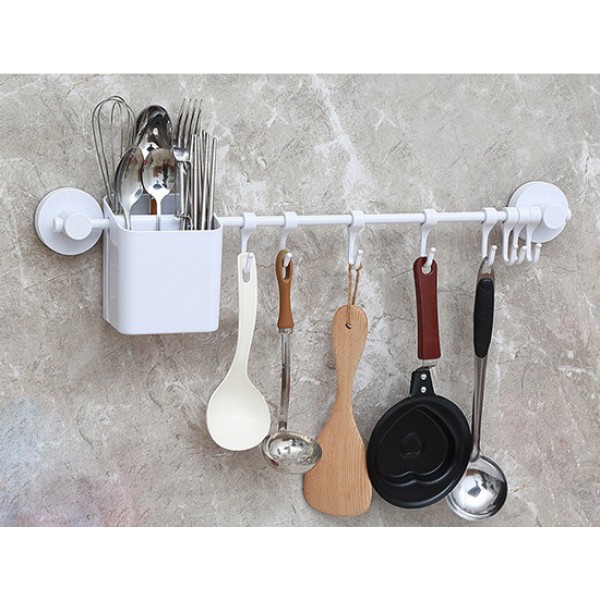 ECOCO Θήκη κρεμάστρας E1607, λευκή ECOCO Θήκη κρεμάστρας E1607, λευκή