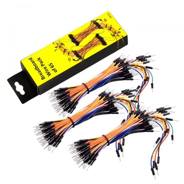 KEYESTUDIO 65x jumper wire pack KS0333, για Arduino DIY breadboard, 3τμχ KEYESTUDIO 65x jumper wire pack KS0333, για Arduino DIY breadboard, 3τμχ