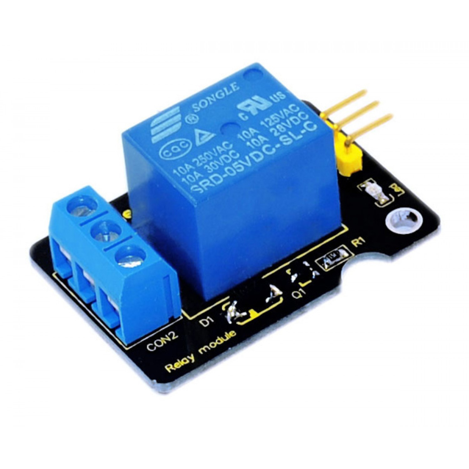 KEYESTUDIO single relay module KS0011, συμβατό με Arduino, 5V KEYESTUDIO single relay module KS0011, συμβατό με Arduino, 5V