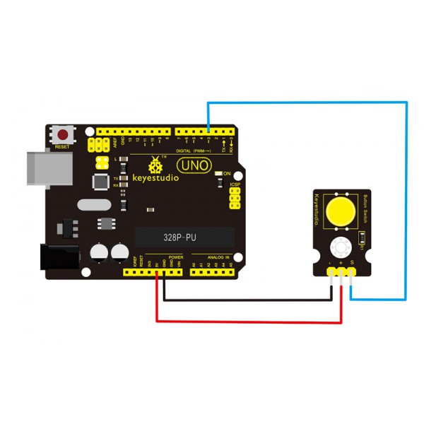 KEYESTUDIO digital push button KS0029, συμβατό με Arduino KEYESTUDIO digital push button KS0029, συμβατό με Arduino