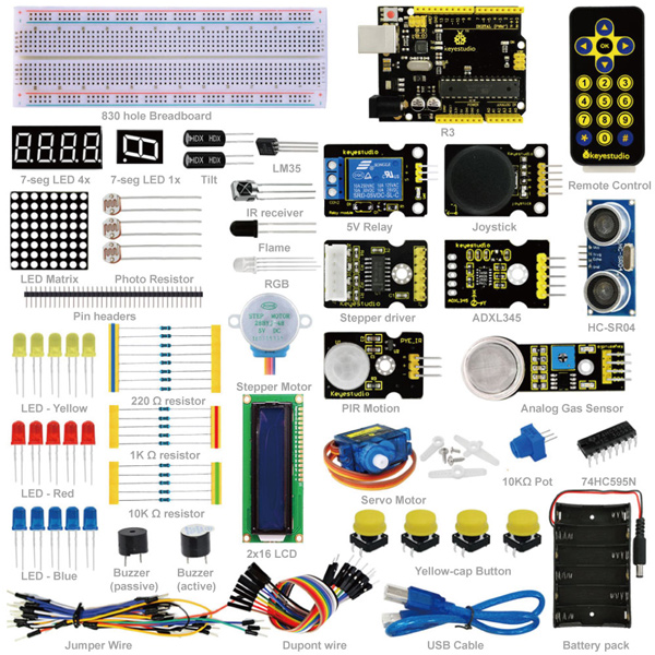 KEYESTUDIO advanced study kit KS0075, για Arduino KEYESTUDIO advanced study kit KS0075, για Arduino