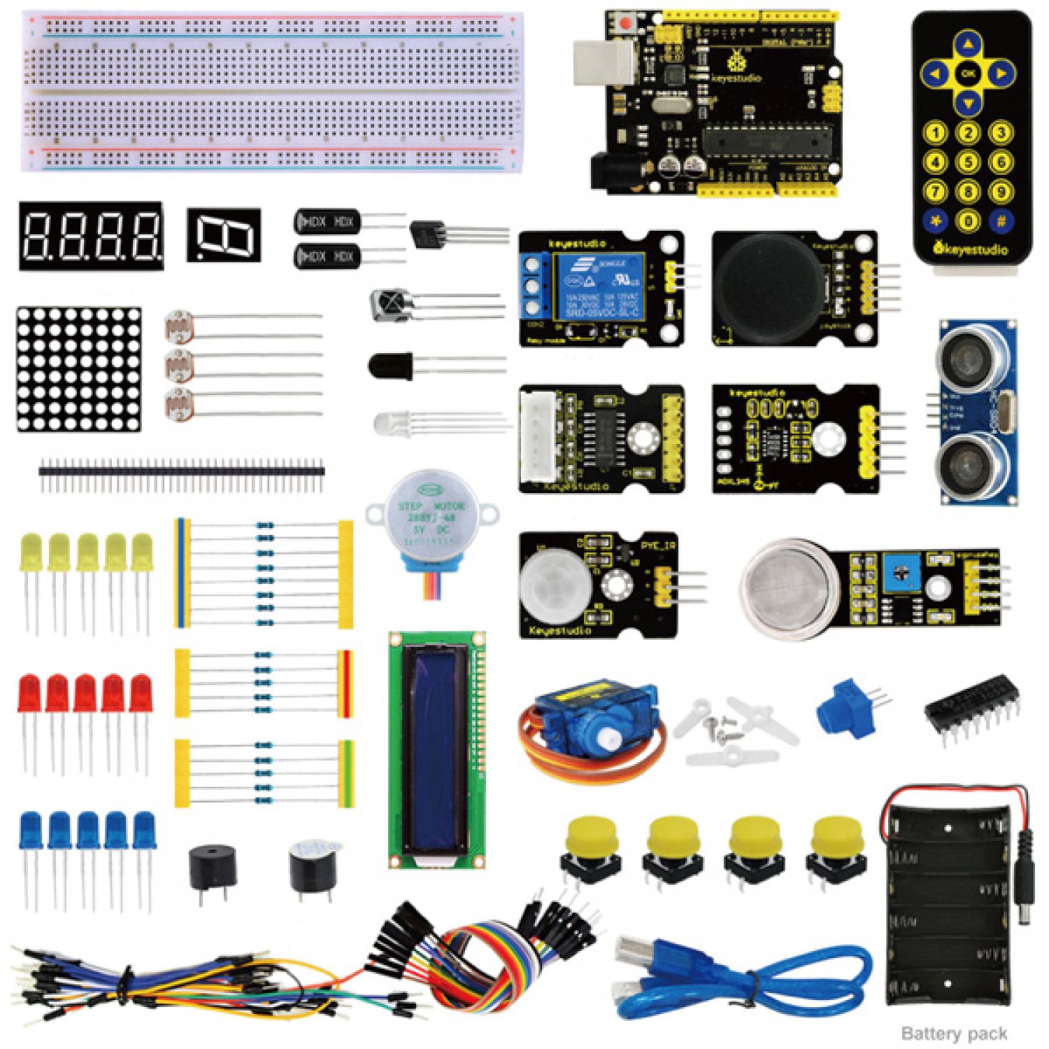KEYESTUDIO advanced study kit KS0075, για Arduino KEYESTUDIO advanced study kit KS0075, για Arduino