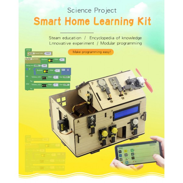 KEYESTUDIO smart home kit για Arduino KS0085 KEYESTUDIO smart home kit για Arduino KS0085