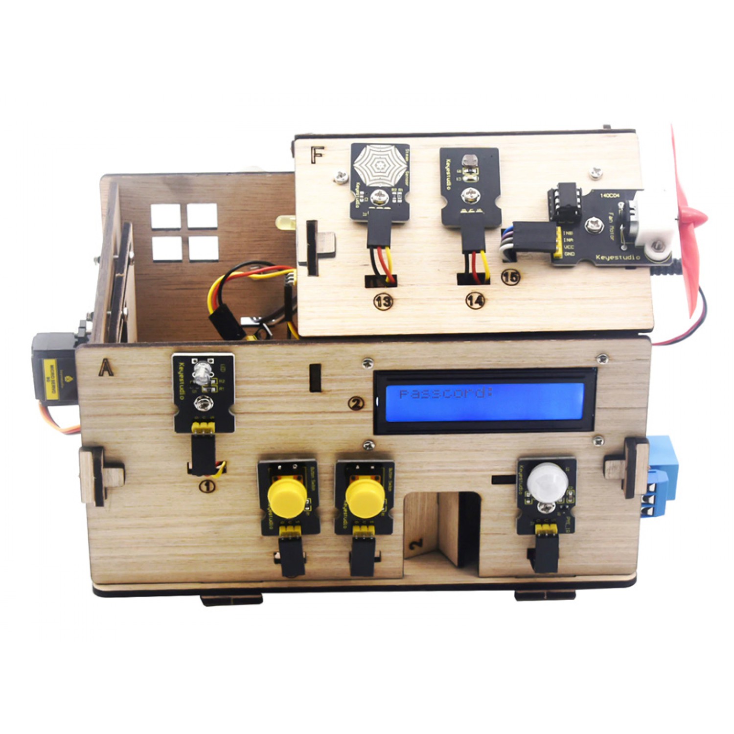 KEYESTUDIO smart home kit για Arduino KS0085 KEYESTUDIO smart home kit για Arduino KS0085