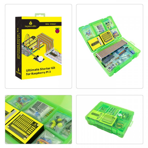KEYESTUDIO starter learning kit για Raspberry Pi KS0221 KEYESTUDIO starter learning kit για Raspberry Pi KS0221