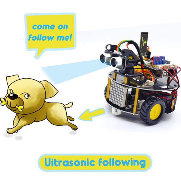 KEYESTUDIO smart little turtle robot V3.0 KS0464 KEYESTUDIO smart little turtle robot V3.0 KS0464