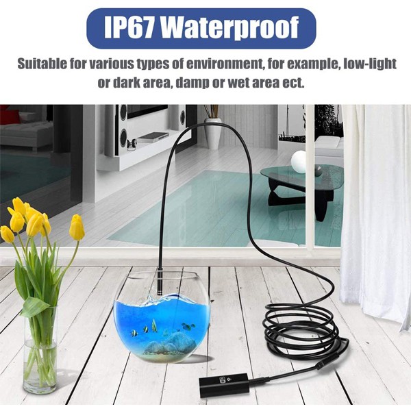 Ενδοσκοπική κάμερα με ρυθμιζόμενα LED PT-971, hard cable, WiFi, HD, IP67 Ενδοσκοπική κάμερα με ρυθμιζόμενα LED PT-971, hard cable, WiFi, HD, IP67