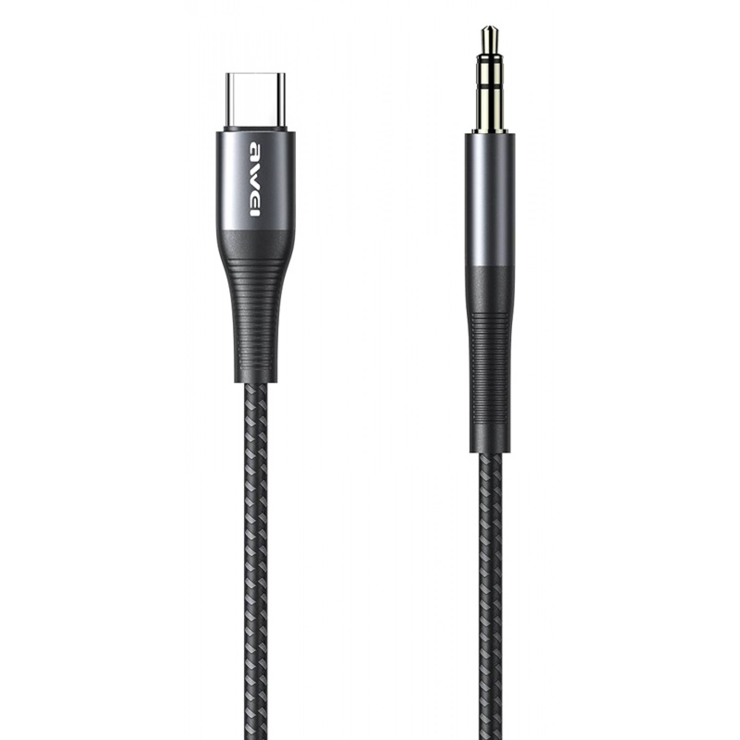 AWEI καλώδιο USB Type-C σε 3.5mm CL-116T, AUX, 1m, μαύρο AWEI καλώδιο USB Type-C σε 3.5mm CL-116T, AUX, 1m, μαύρο
