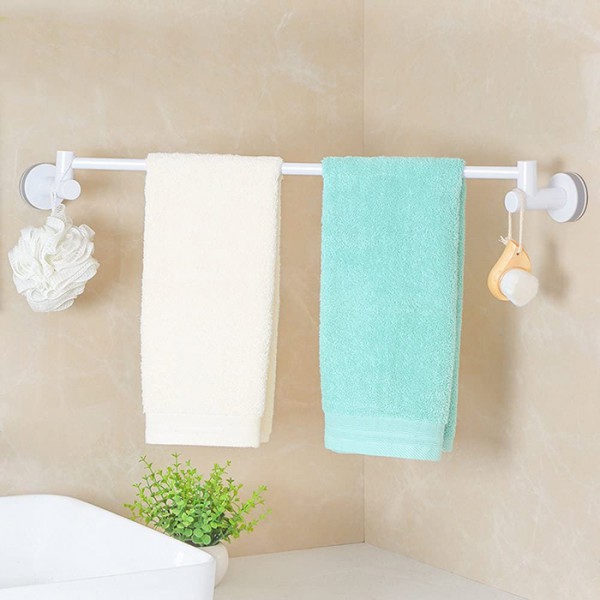 ECOCO κρεμάστρα μπάνιου-κουζίνας E1608, 8.6 x 6.7 x 65cm, λευκή ECOCO κρεμάστρα μπάνιου-κουζίνας E1608, 8.6 x 6.7 x 65cm, λευκή