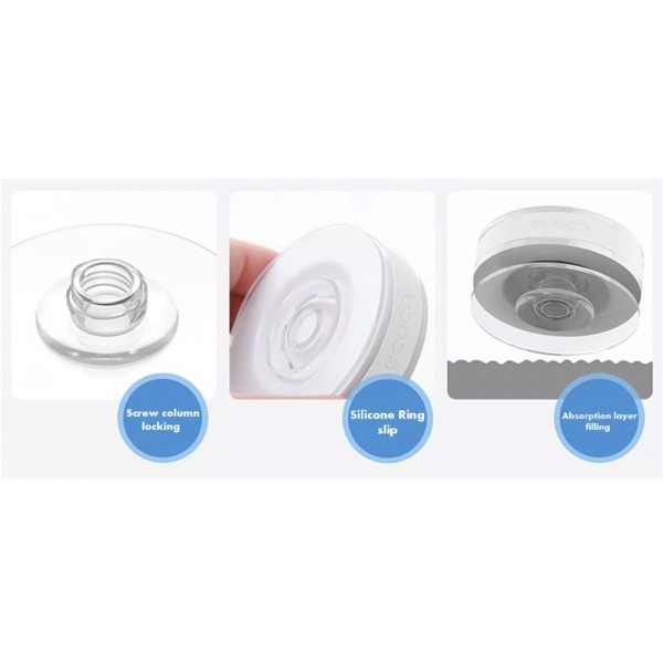 ECOCO κρεμάστρα μπάνιου-κουζίνας E1609, 9.1 x 6.7 x 65cm, λευκή ECOCO κρεμάστρα μπάνιου-κουζίνας E1609, 9.1 x 6.7 x 65cm, λευκή