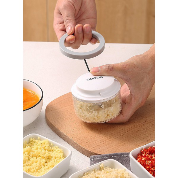 ECOCO Χειροκίνητος πολυκόφτης E1919, 200ml, 2 λεπίδες, μαύρος