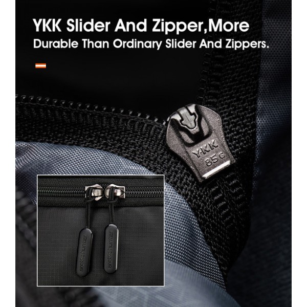 ARCTIC HUNTER τσάντα πλάτης B00386-GY με θήκη laptop 15.6, γκρι