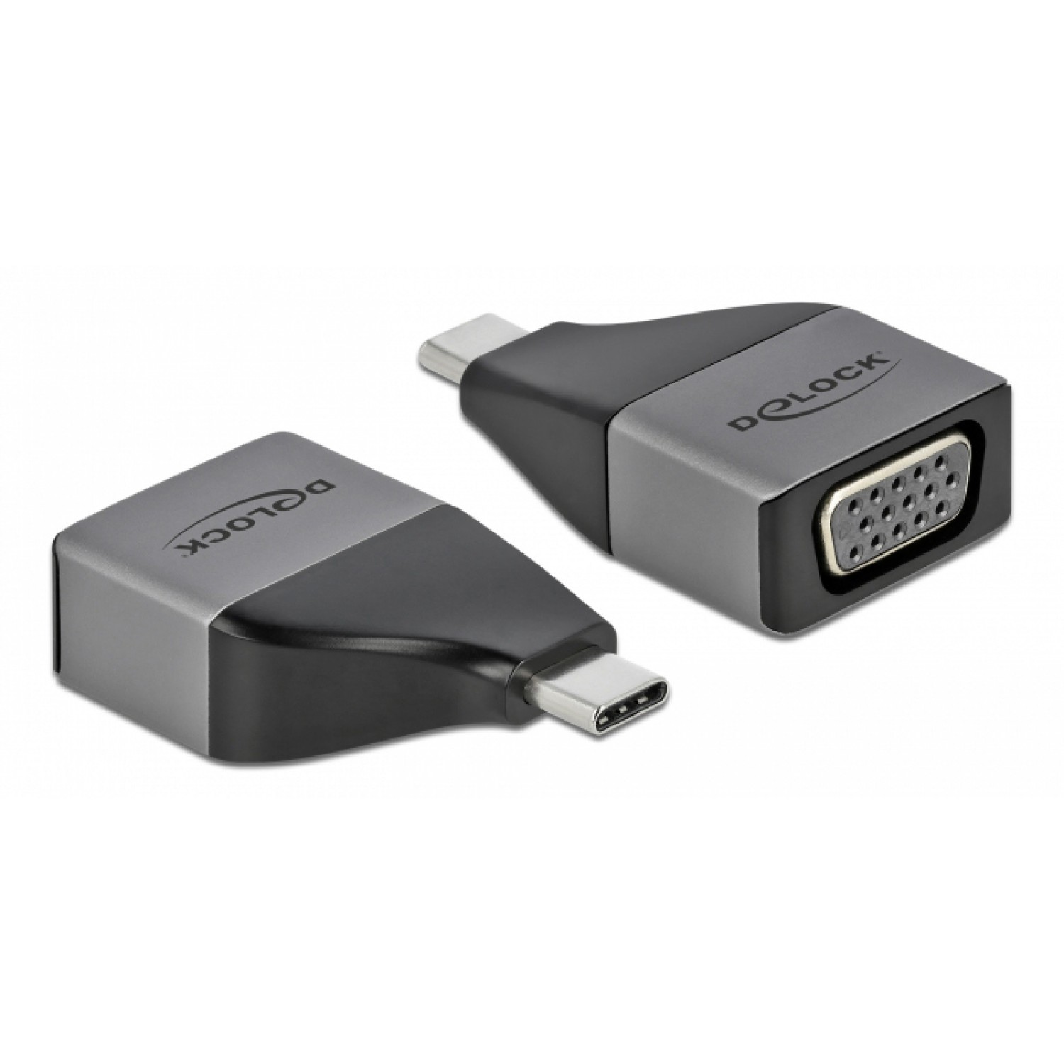 DELOCK αντάπτορας USB 3.2 Gen 1 Type-C σε VGA 64002, Full HD DELOCK αντάπτορας USB 3.2 Gen 1 Type-C σε VGA 64002, Full HD