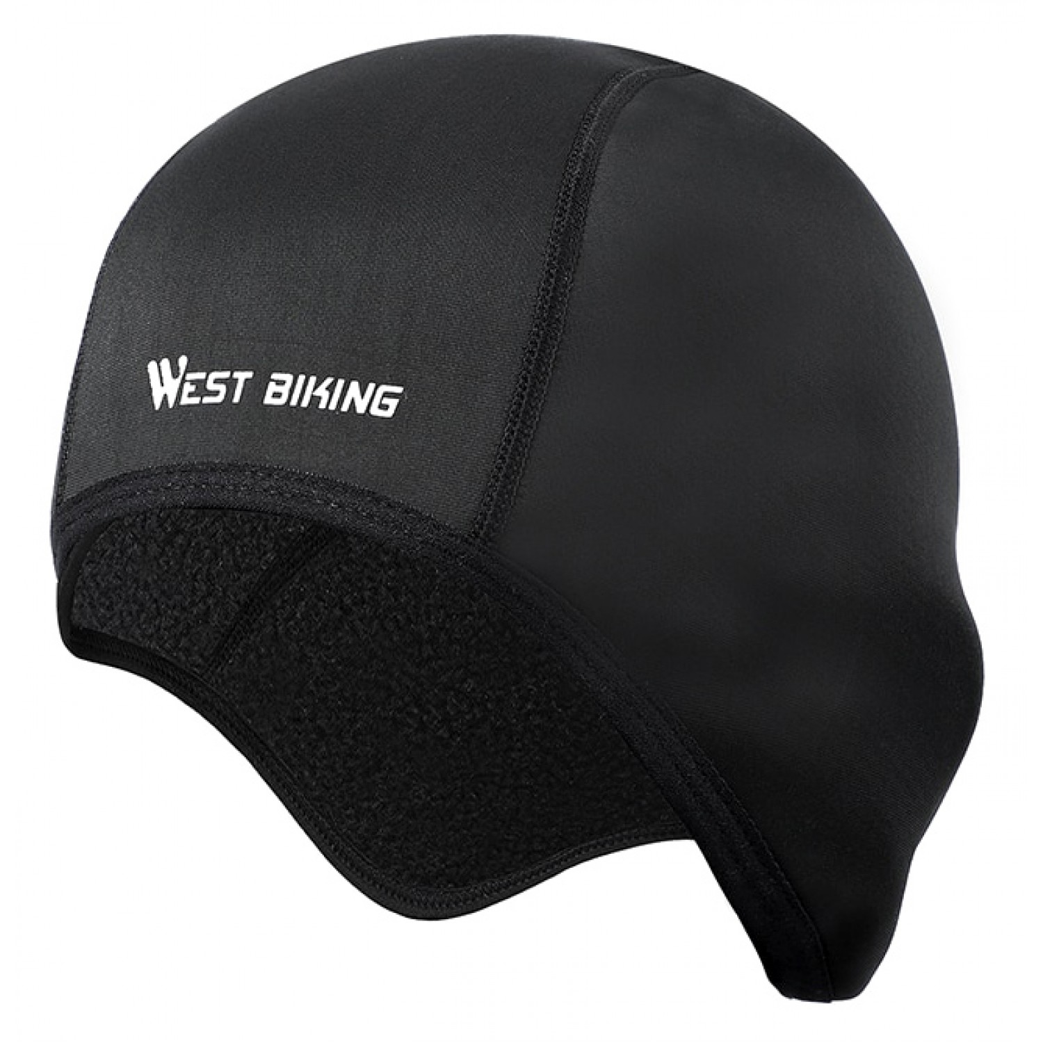 WEST BIKING ποδηλατικός σκούφος BIKE-0037, μαύρος WEST BIKING ποδηλατικός σκούφος BIKE-0037, μαύρος