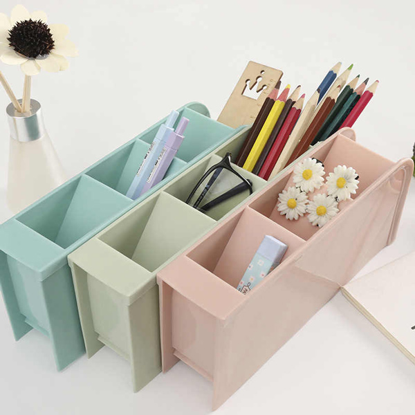 Μολυβοθήκη HUH-0003, 20.5 x 9.2 x 5.1cm, πράσινη