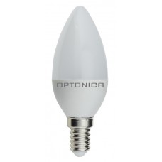 OPTONICA LED λάμπα Candle C37 1461, 6W, 4500K, E14, 480lm