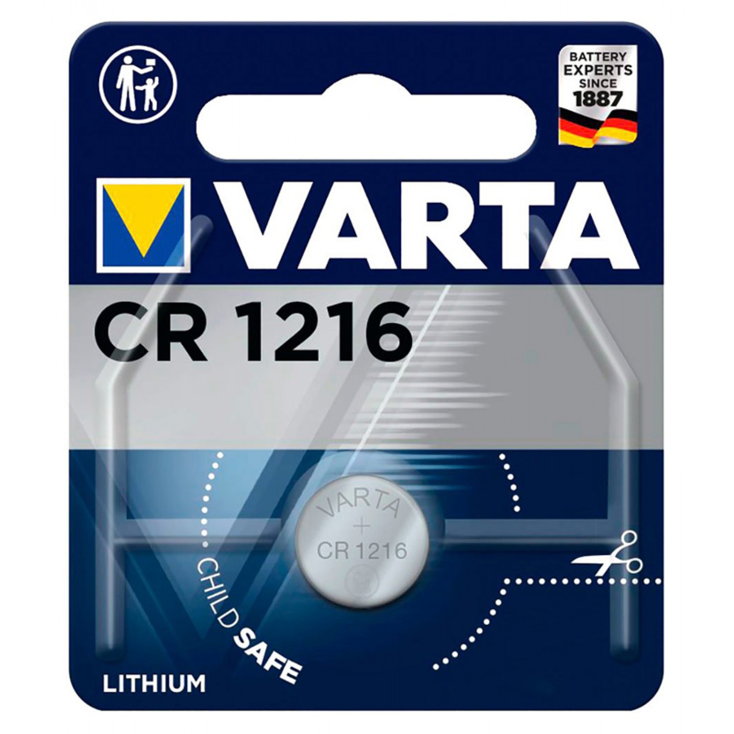 VARTA μπαταρία λιθίου CR1216, 3V, 1τμχ VARTA μπαταρία λιθίου CR1216, 3V, 1τμχ
