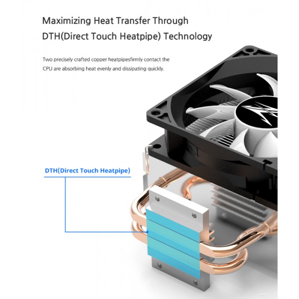 ZALMAN ψύκτρα για CPU CNPS4X-RGB, 2000rpm, 28dBA, 44CFM, 95W ZALMAN ψύκτρα για CPU CNPS4X-RGB, 2000rpm, 28dBA, 44CFM, 95W