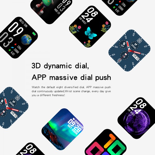 ΙΝΤΙΜΕ smartwatch P16, 1.69" έγχρωμο, IP67, HR & Blood pressure, μαύρο ΙΝΤΙΜΕ smartwatch P16, 1.69" έγχρωμο, IP67, HR & Blood pressure, μαύρο