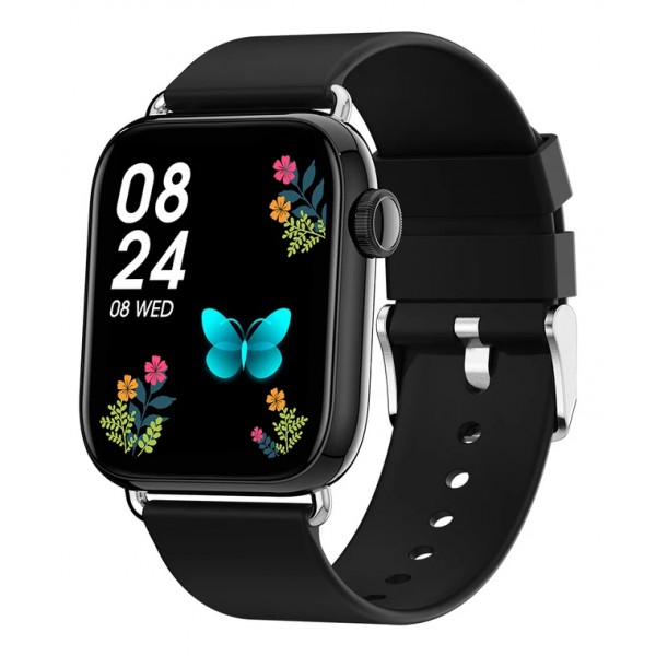 ΙΝΤΙΜΕ smartwatch P16, 1.69" έγχρωμο, IP67, HR & Blood pressure, μαύρο ΙΝΤΙΜΕ smartwatch P16, 1.69" έγχρωμο, IP67, HR & Blood pressure, μαύρο
