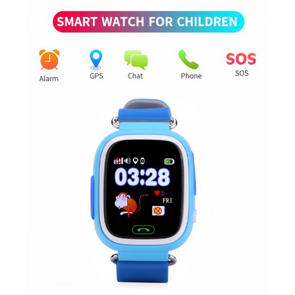 INTIME GPS smartwatch για παιδιά IT-042, 1.22", 2G, μπλε