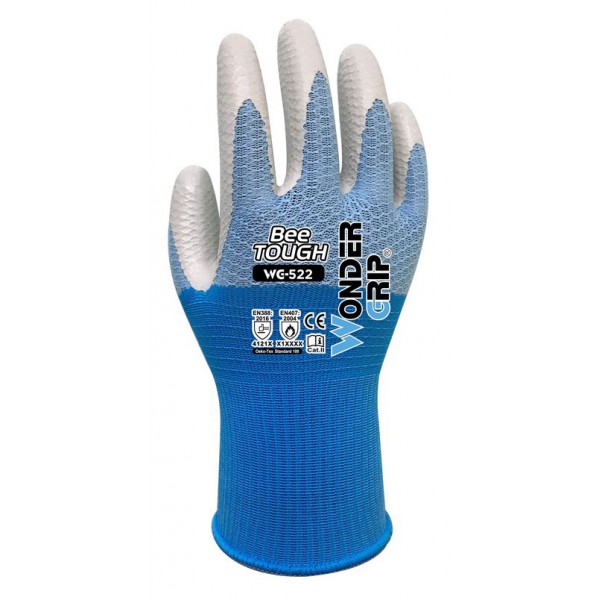 WONDER GRIP γάντια εργασίας Bee-Tough, αντοχή σε υγρά, XXL/11, μπλε