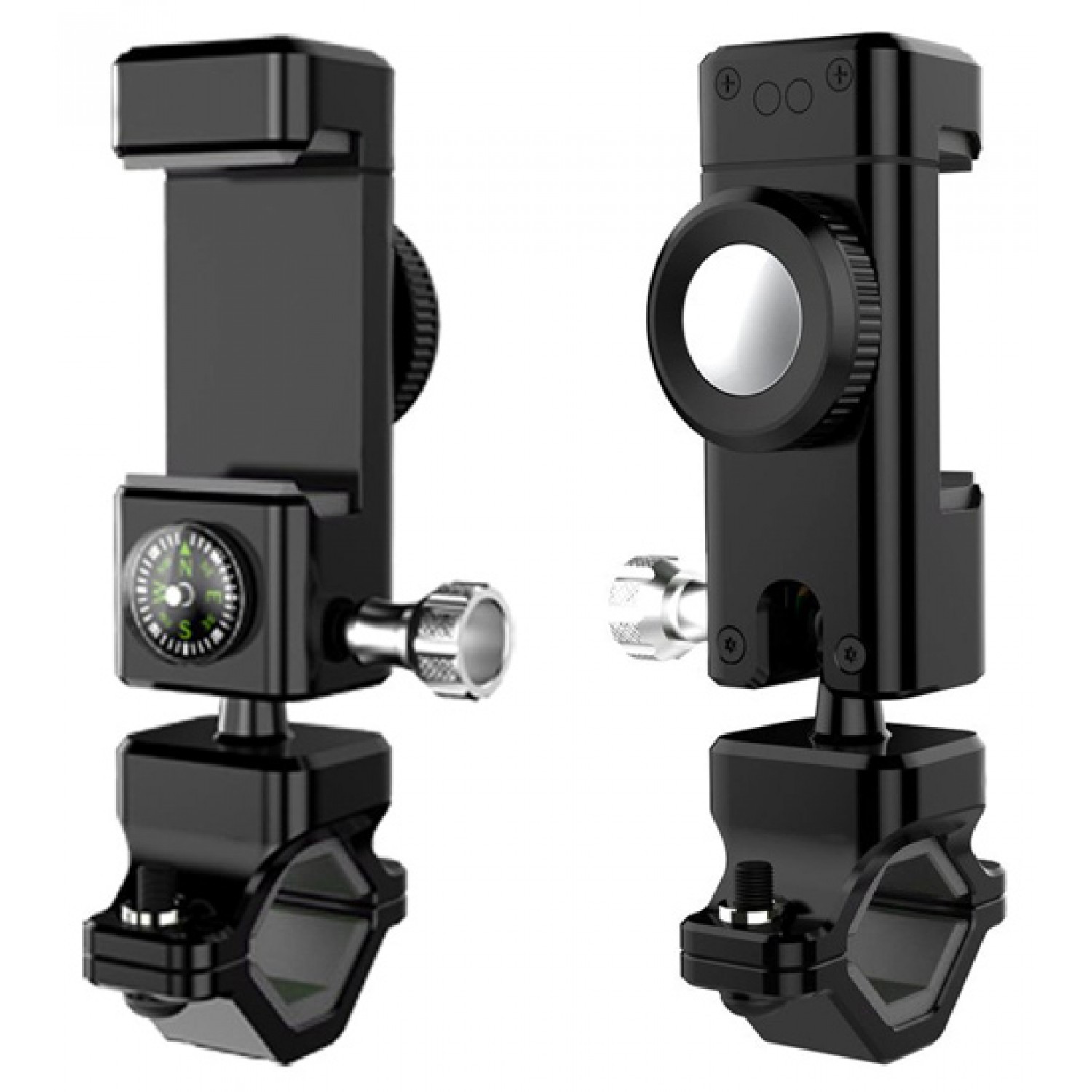 Βάση ποδηλάτου για smartphone 61418, με πυξίδα, μαύρη