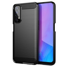 POWERTECH θήκη Carbon MOB-1623 για Realme 7, μαύρη