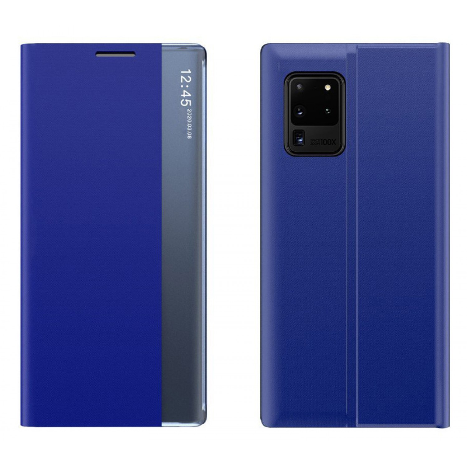 POWERTECH θήκη Sleep MOB-1629 για Samsung Galaxy A52 5G/A52 4G, μπλε