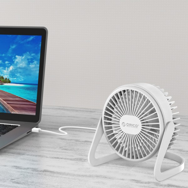 ORICO επιτραπέζιος ανεμιστήρας FT1-2, USB, 1.5W, λευκός ORICO επιτραπέζιος ανεμιστήρας FT1-2, USB, 1.5W, λευκός