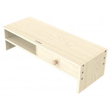 ORICO επιτραπέζια βάση οθόνης MSR-05, με συρτάρι, έως 50kg, ξύλινη