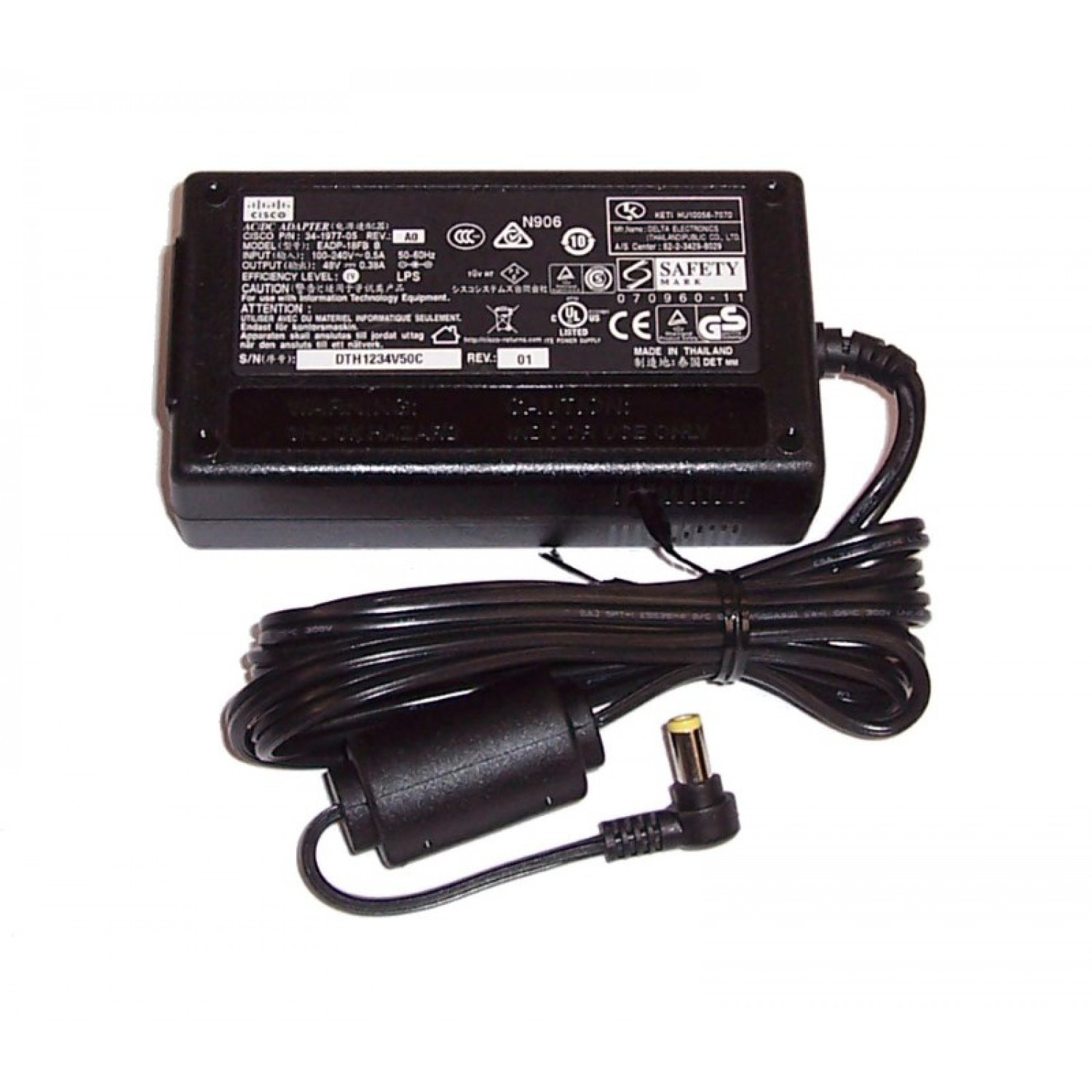 CISCO used Τροφοδοτικό CP-PWR-CUBE-3 για IP Phone CP-7940G, 48V CISCO used Τροφοδοτικό CP-PWR-CUBE-3 για IP Phone CP-7940G, 48V