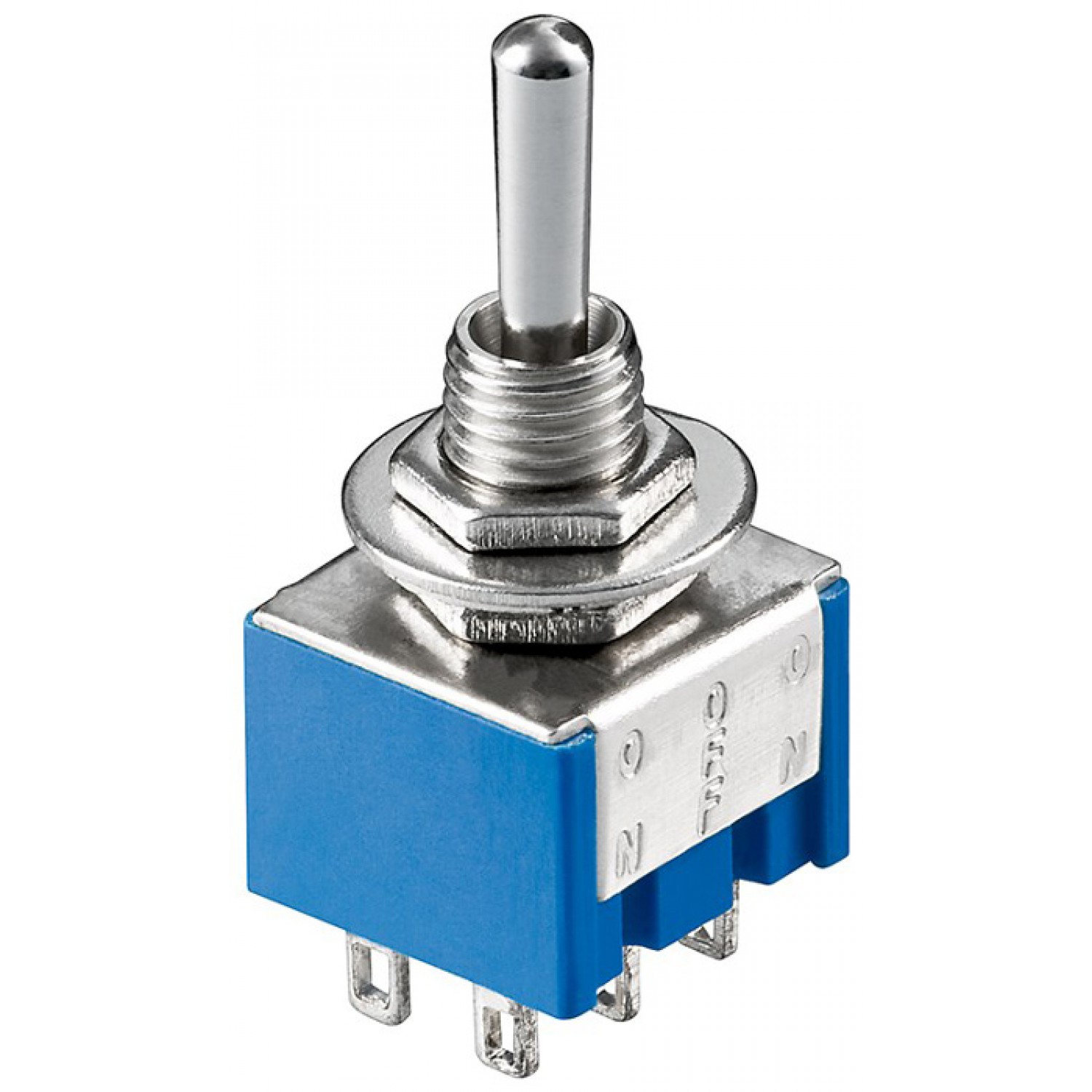 GOOBAY διακόπτης 10023, 6-pin, ON-OFF-ON, 3A 250V, 5τμχ GOOBAY διακόπτης 10023, 6-pin, ON-OFF-ON, 3A 250V, 5τμχ
