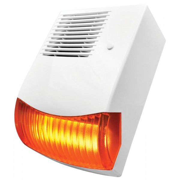 Εξωτερική σειρήνα BS-3, IP54, πορτοκαλί Εξωτερική σειρήνα BS-3, IP54, πορτοκαλί