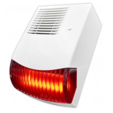 Εξωτερική σειρήνα BS-3, IP54, κόκκινη