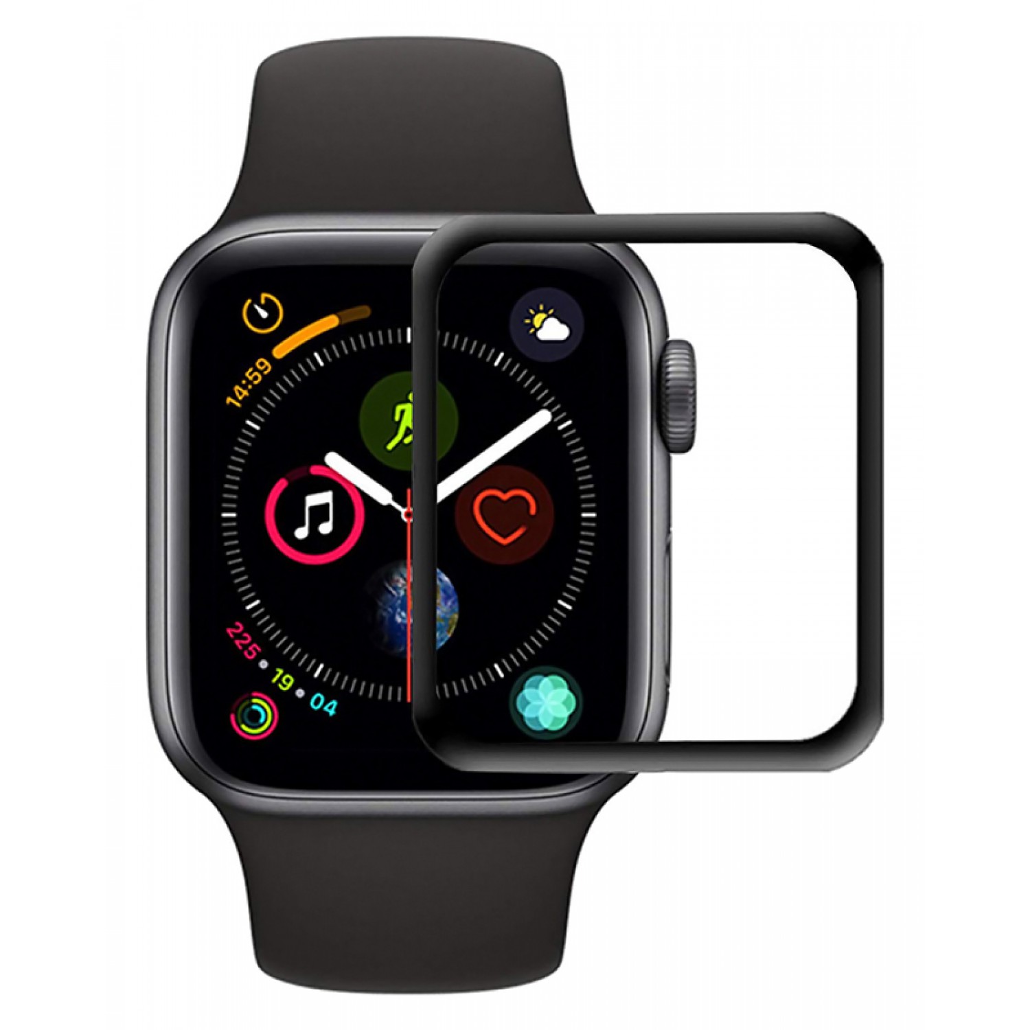 POWERTECH Tempered Glass 9H 2.5D TGC-0496, 40mm, Apple Watch Series 6 POWERTECH Tempered Glass 9H 2.5D TGC-0496, 40mm, Apple Watch Series 6
